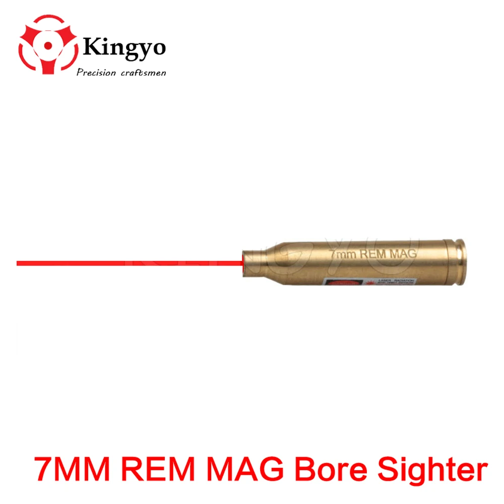 7mm REM MAG Red Dot Laser Bore Sight Boresighter Brass 7mm REM Hunting