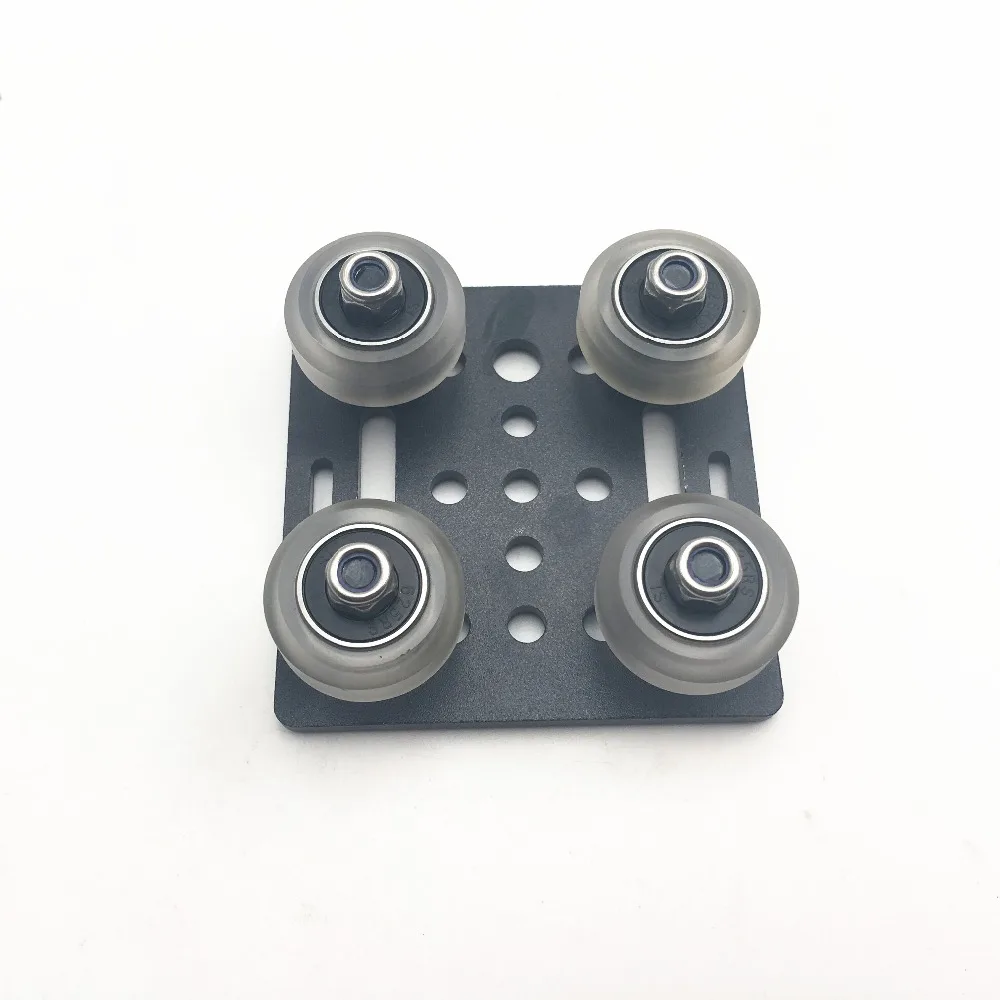 

3D Printer part Openbuilds V-Slot Gantry Plate Kit 20mm black sand blasting