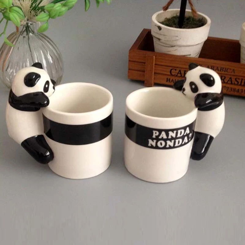 EasyZreal милый мультфильм 3D панда кружка керамическая кружка с животными молоко Nonda кофе тацца чай таза КОПО домашний офис посуда для напитков подарки tasse