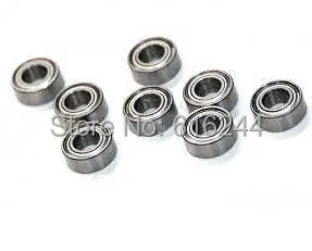 

free shipping Ball Bearing set 10x6x2.5 10pcs Bearings Servo Bracket Pan-Tilt Manipulator Robot Accessories