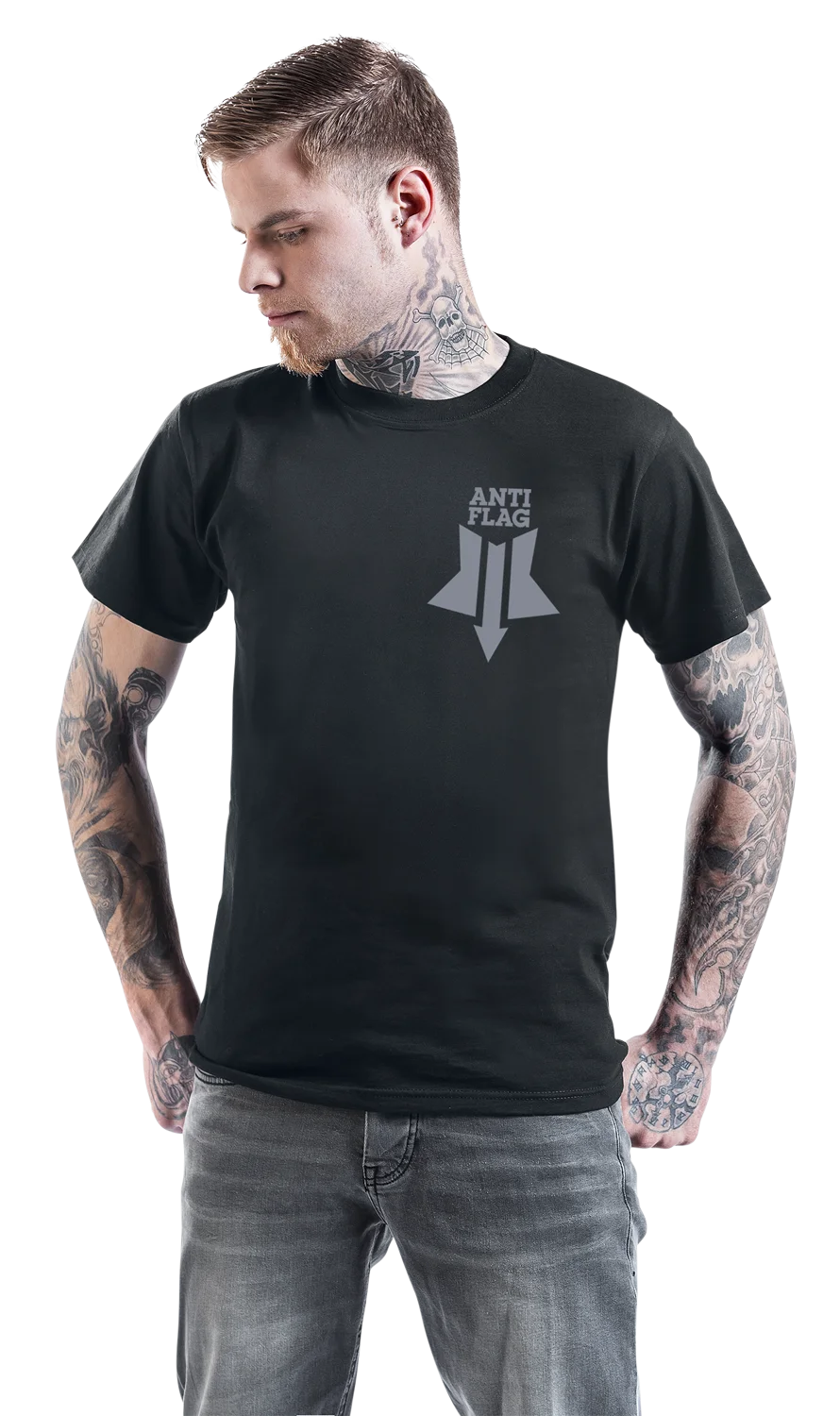 Против флага американское влечение футболка пестрая темно серая|t-shirt t-shirt|t-shirt