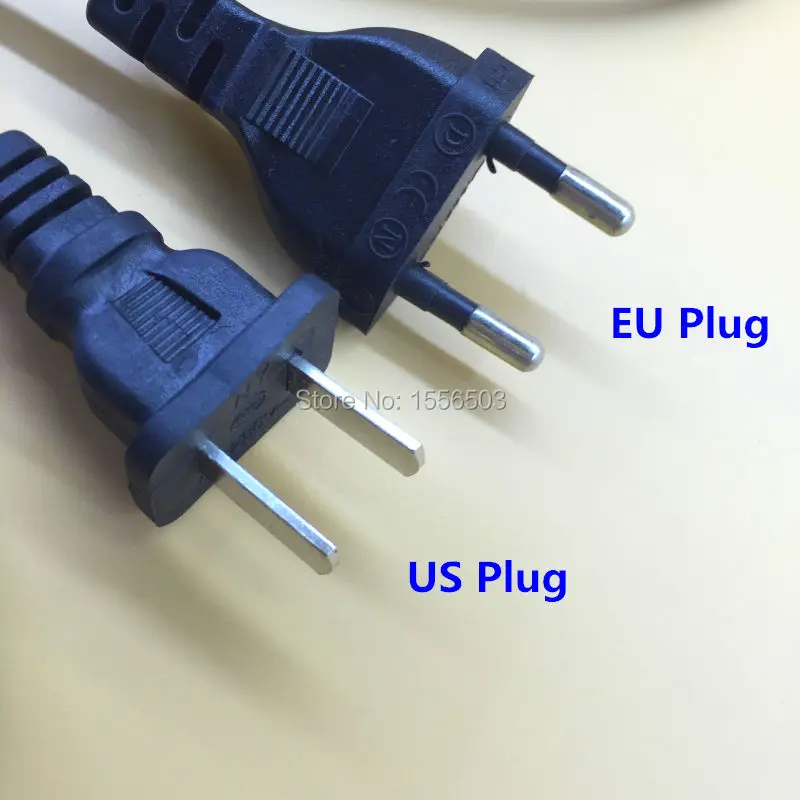 2 шт. 1,8 м переключатель провода ЕС США штекер белый черный ПВХ кабель светодиод включения/выключения лампы на линии импульсный шнур для настольного освещения