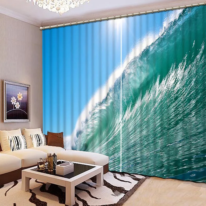 Alta calidad 3D impresión Cortinas lujo chino 3D ventana Cortinas dormitorio Sala cortinas de sala cl-096