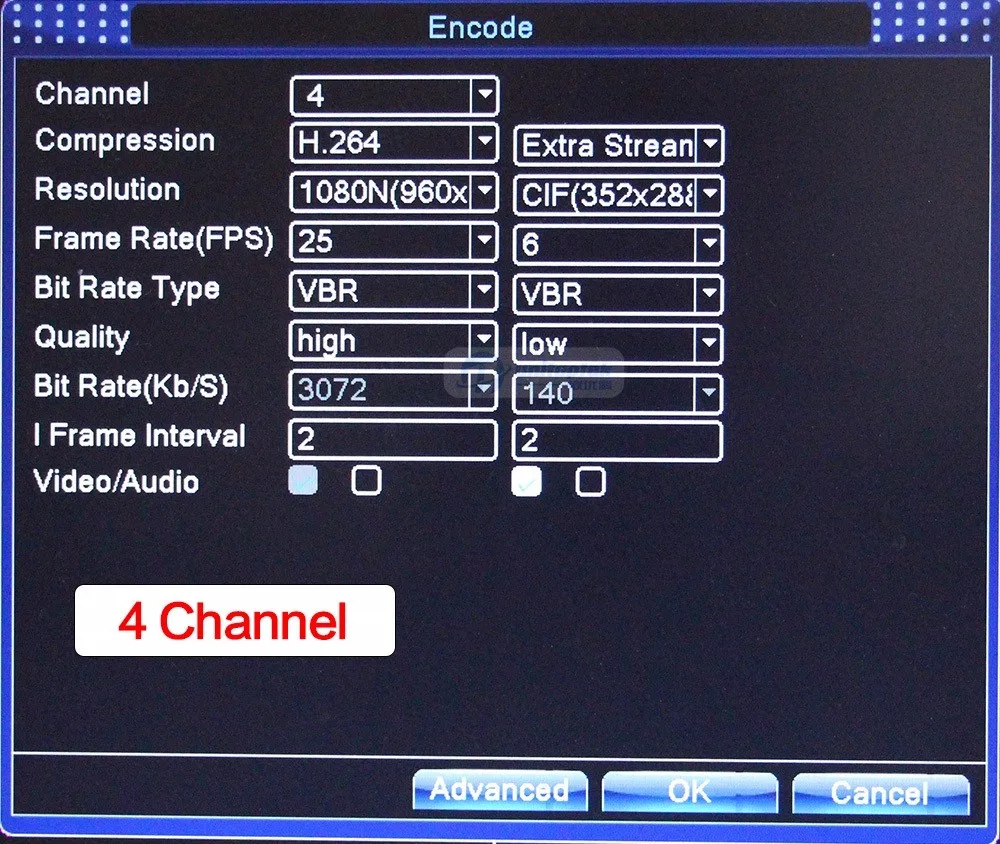 04 4Ch AHD DVR