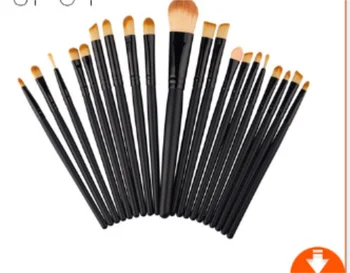 

20pcs/set makeup brushes Foundation Powder Eyeshadow Blush Eyebrow Lip brush cosmetic tools maquiagem / by dhl 50sets