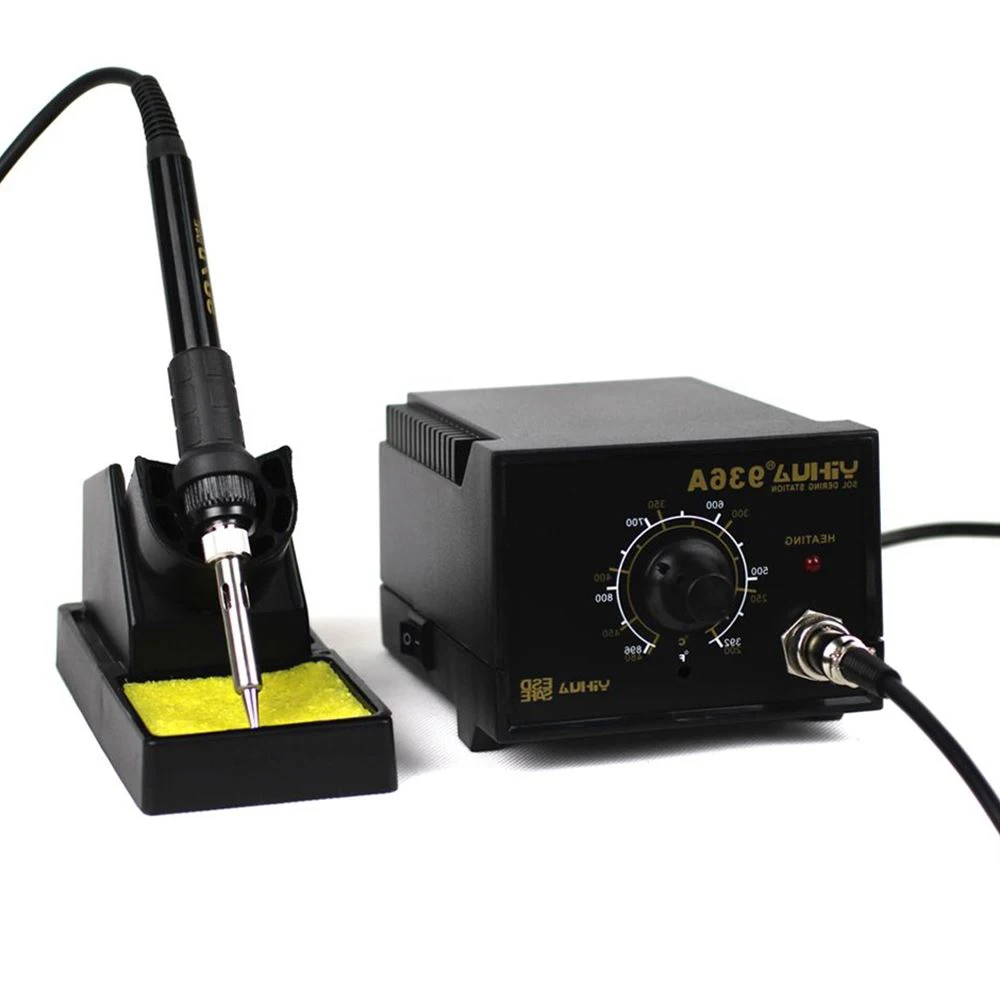 

YIHUA 936A High Power Anti-static Temperature Soldering Station Adjustable Thermostatic Electric Soldering Iron