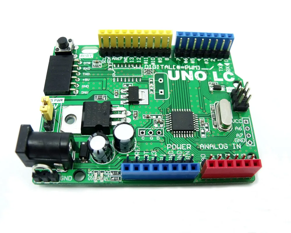 Massduuno LITE LC MD-328D R3 5 в 3,3 В макетная плата для Arduino R3 совместимая низкая стоимость высокая производительность 10 12 16 бит АЦП