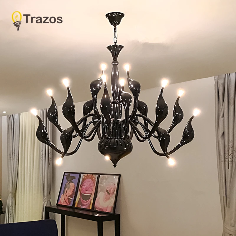  Modern Led Chandelier Art Deco European Candle LED Chandeliers Ceiling Bedroom Living Room Dinning  - 32835111569