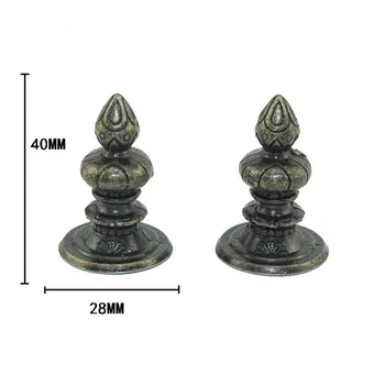 

Vintage Single Hole Handle Zinc Alloy,Drawer Home Handle Cabinet Handle,Chinese Furniture Hardware,28*40mm,10Pcs