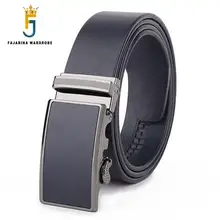 

Formal Style Famous Brand Name Men's 100% Cowhide Genuine Leather Automatic Blue Belts for Men Belts Mens 3.5cm Width NW0051