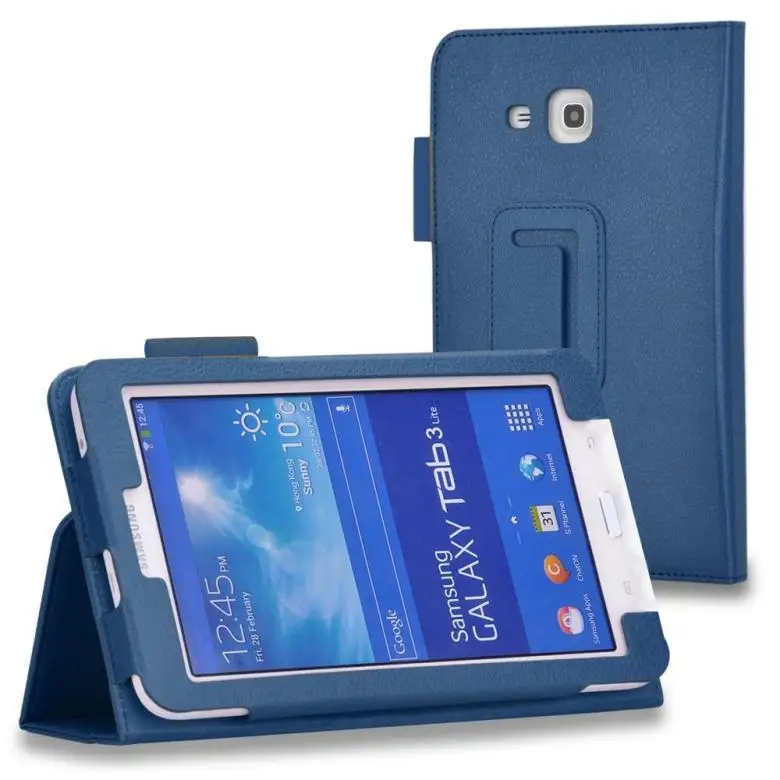 Чехол Funda для samsung Galaxy Tab 3 lite 7,0 T110 T111 планшет pu кожаный чехол-подставка для samsung Tab E 7,0 T113 T116