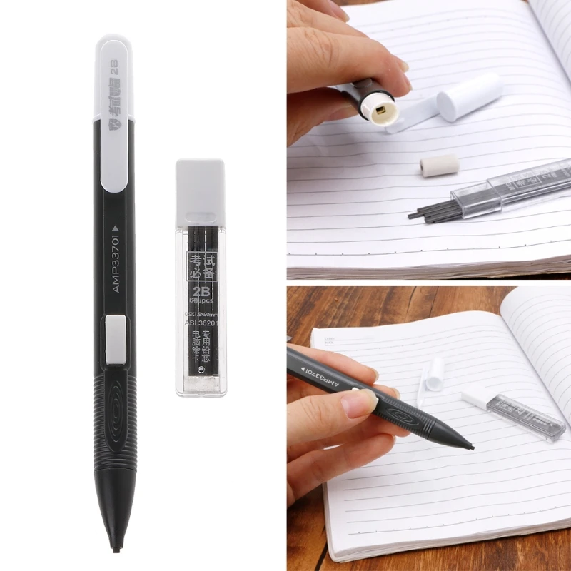 Plastic 2B Compute Test Examination Special Mechanical Pencil Student