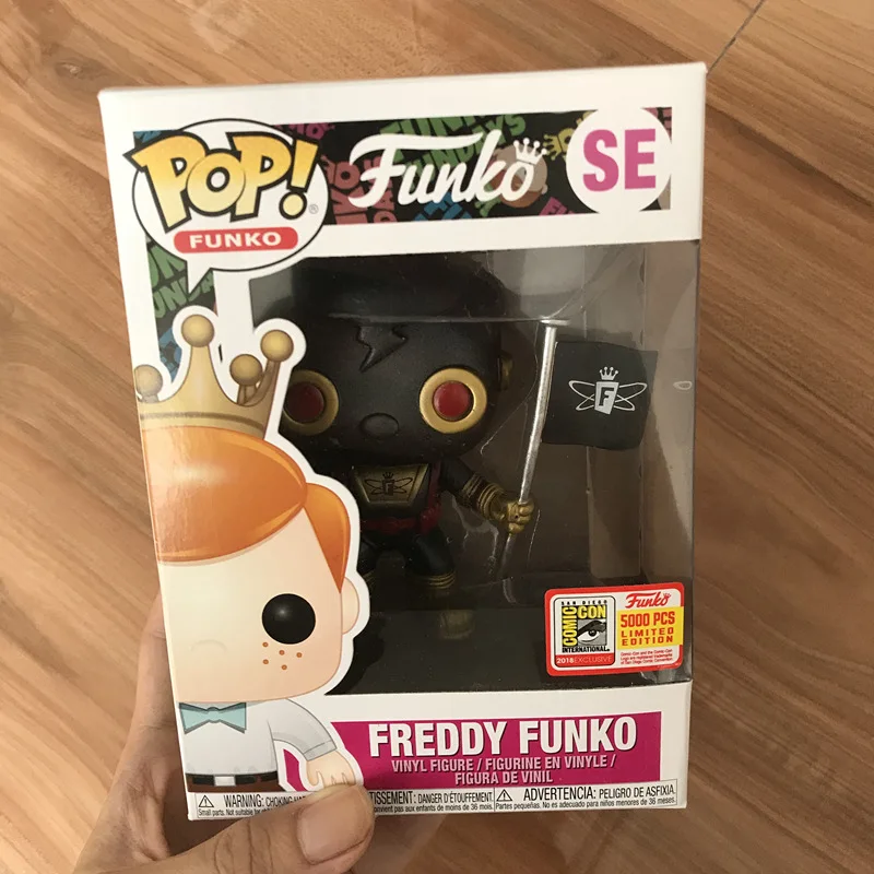 2018 Fundays SDCC эксклюзивный 5000 шт. Funko pop Официальный Черный космический робот Фредди