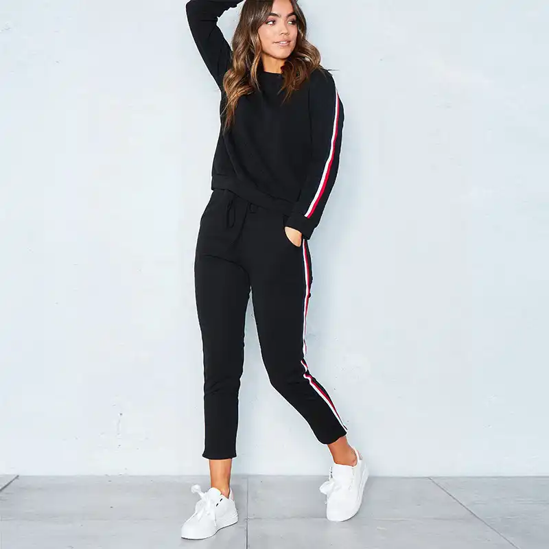 pants and sweatshirt