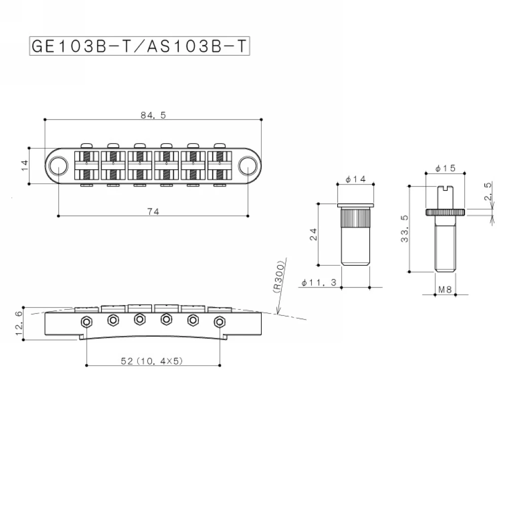 Xiaomi-ponte para Guitarra Original da Moda Peça de Reposição Elétrica Produto - Image 6