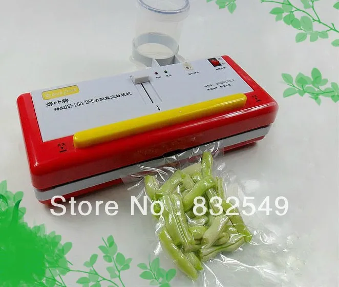 New DZ 280/2SE household Portable Vacuum Sealing Machine dry or wet