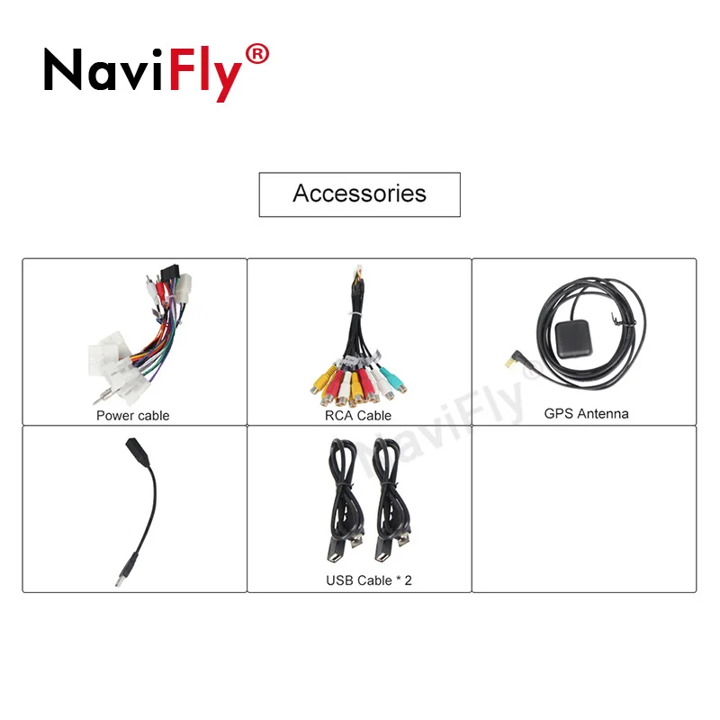 Discount NaviFly 2G+32G 8 inch Android 9.1 car multimedia player for TOYOTA HILUX 2015-2019 WIFI BT GPS Navigation Radio RDS 1024*600 HD 5