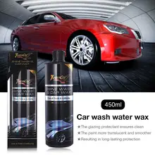 Вода мытья автомобиля воск 450 мл товары для чистки автомобиля пена автомобиля чистящая жидкость масло без девозирования керамического покрытия автомобиля полировка