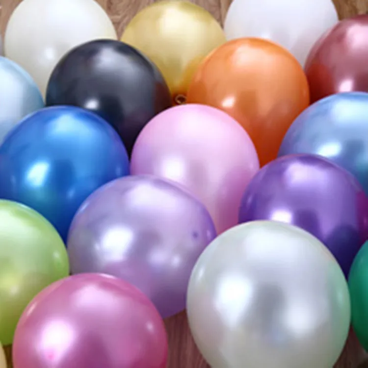 10 шт. 12 дюймов жемчужные латексные шарики воздушные шары Счастливые воздушные шары для дня рождения вечеринки Свадебные украшения гелиевый воздушный шар вечерние поставки - Цвет: Mix