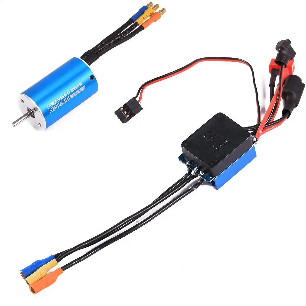 

ESC Motor Combo Waterproof 1/14 Sensorless Car Set RC Brushless for 35A 1/12/