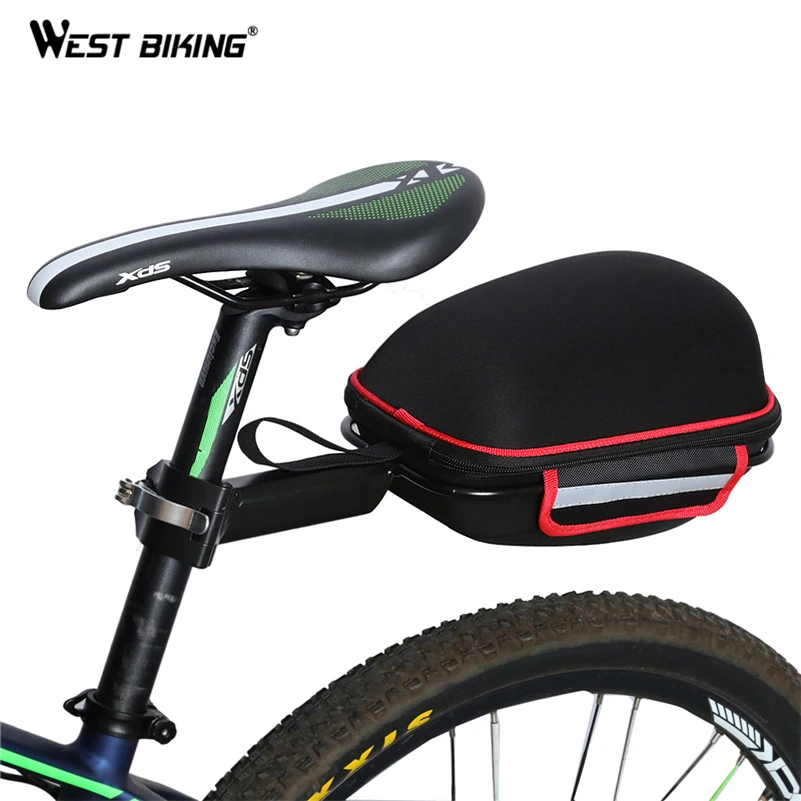 WEST BIKING Cycling font b Bag b font Bike Rear font b Bag b font Reflective