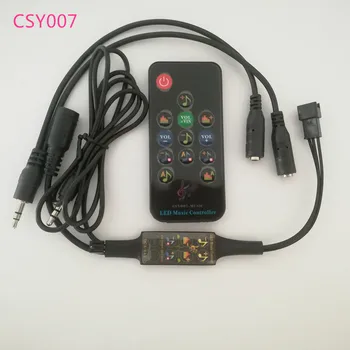 

Bluetooth Music Controller DC5-24V Infrared 13 Keys Remote Controller WS2812B WS2811 SK6812 Led Strip Matrix Panel 512 Pixels