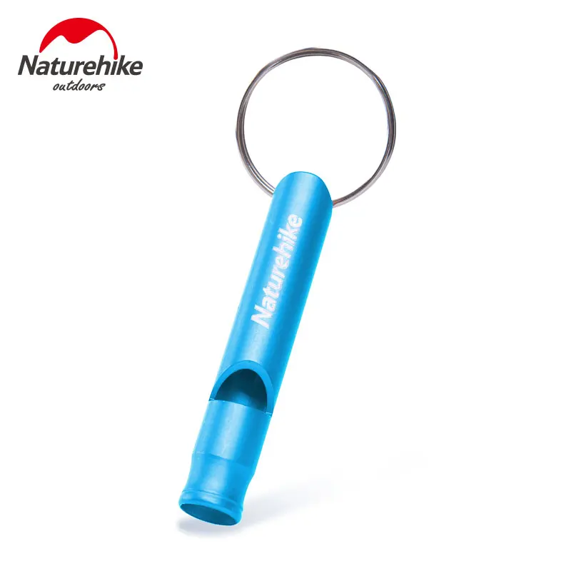 

Naturehike 6.5cm Survival Whistle 3 Colors Aluminum Professional Cheerleading Camping Safety Escape Accessory Outdoor Tool