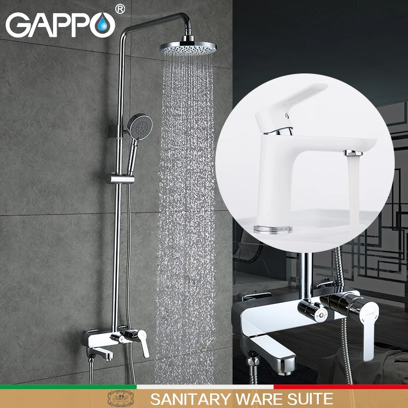 GAPPO shower faucet bathroom faucet mixer bath tap mixers bath shower head brass rainfall Bathtub taps Sanitary Ware Suite GAPPO shower faucet bathroom faucet mixer bath tap mixers bath shower head brass rainfall Bathtub taps Sanitary Ware Suite