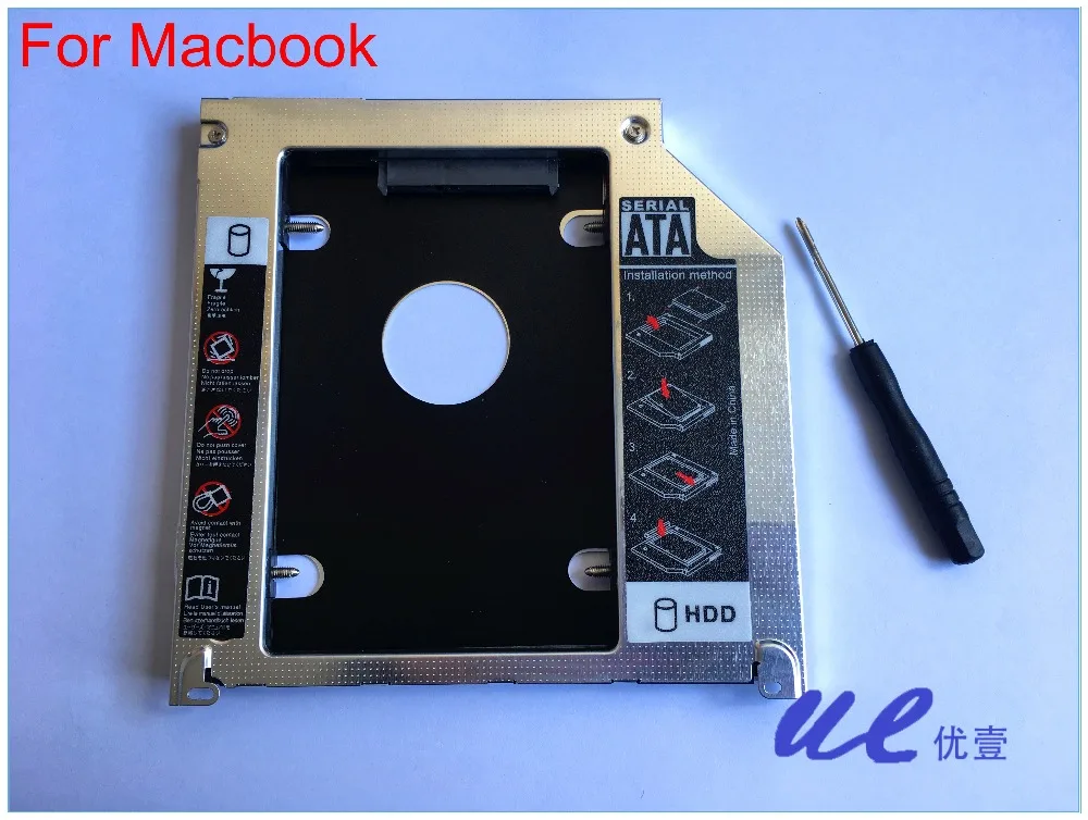 New Caddy for Apple Macbook Pro 2nd HDD Hard Drive Caddy