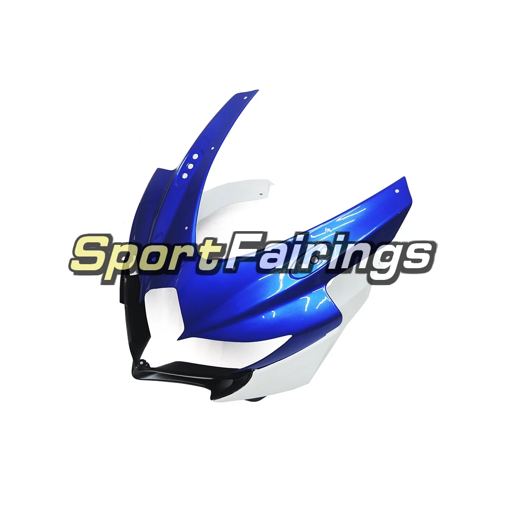 Мотоцикл впрыска зализа ABS Наборы для Suzuki GSXR600-750 GSXR750 K8 2008 2009 2010 Обтекатели сине-белые жемчуг капоты кадров
