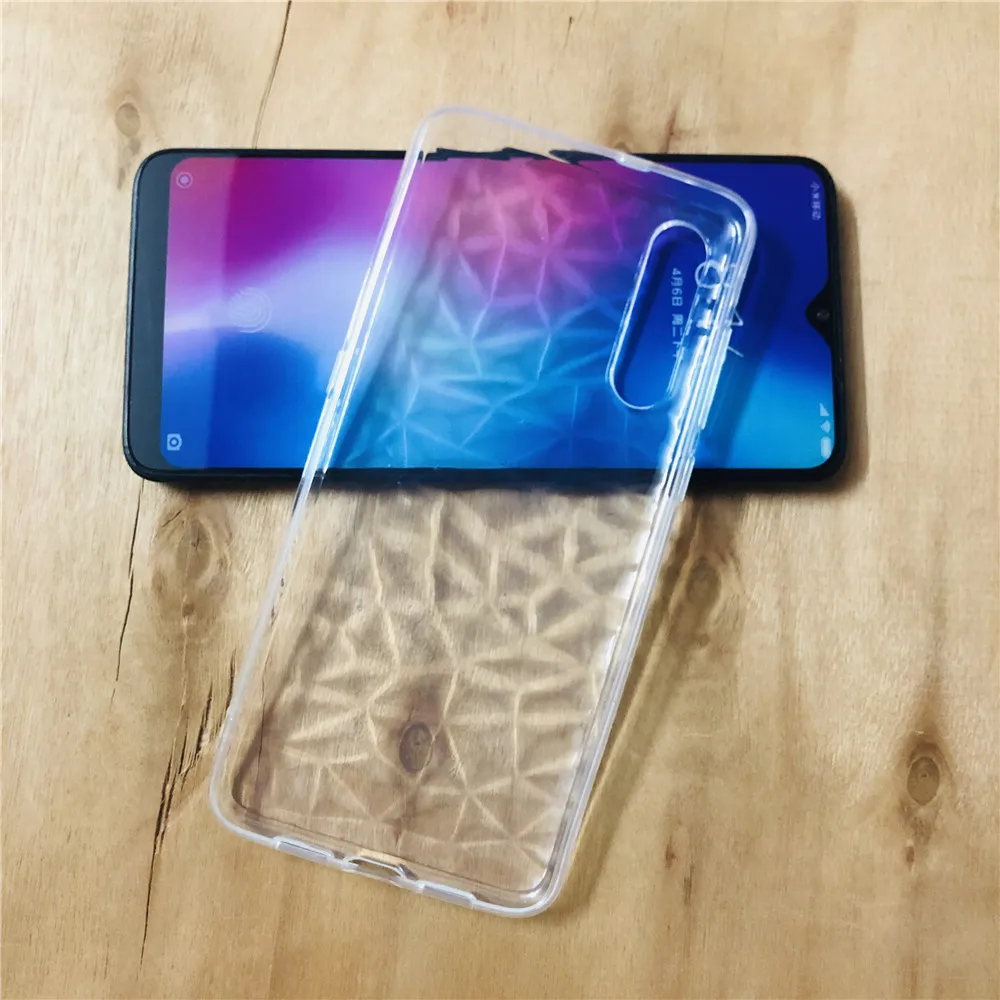 Soft TPU Silicone Case For Xiaomi Mi9 Mi 9 Mi 8 SE A2 Lite on Redmi 7 6 6A 5A Redmi Note 5 6 Pro 7 Cover Clear 3D Diamond Cases  (2)