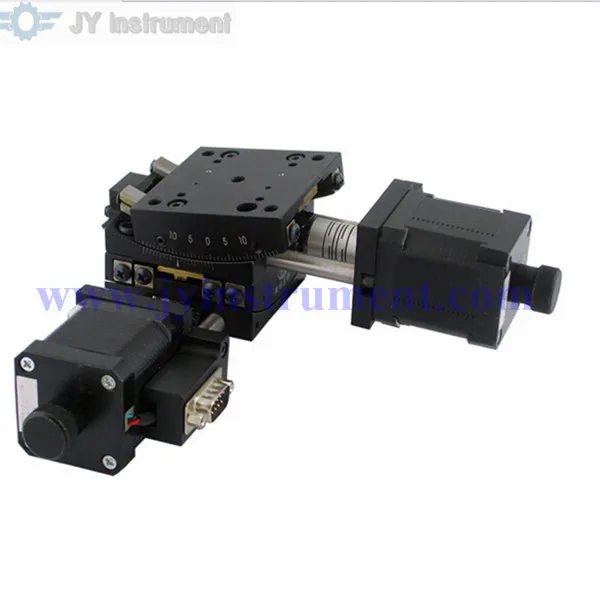

Motorized xy stage with 2 goniometer stages Beijing JY Instrument