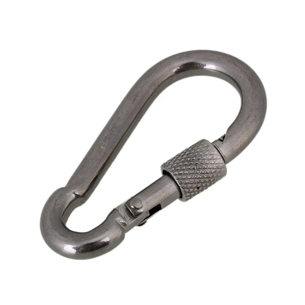 Silver M5 52mm Heavy Duty 304 Stainless Steel Quick Link Chain