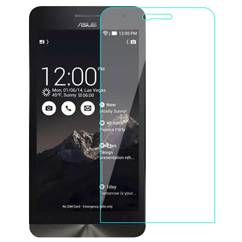 Взрывозащищенный протектор экрана 9H 0,26 мм толщина закаленное стекло для Asus zenfone 5 zenfone 5 A500CG A501CG Lite A502CG A500KL