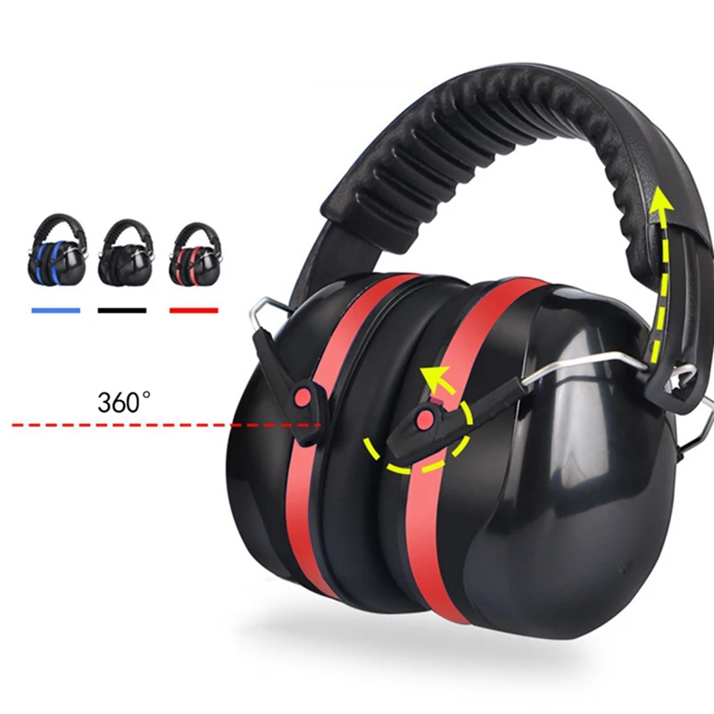مكافحة الضوضاء رئيس غطاء للأذنين طوي واقي أذن SNR-35dB للأطفال/بالغين دراسة النوم العمل اطلاق النار السمع حماية آمنة مكافحة الضوضاء رئيس غطاء للأذنين طوي واقي أذن SNR-35dB للأطفال/بالغين دراسة النوم العمل اطلاق النار السمع حماية آمنة
