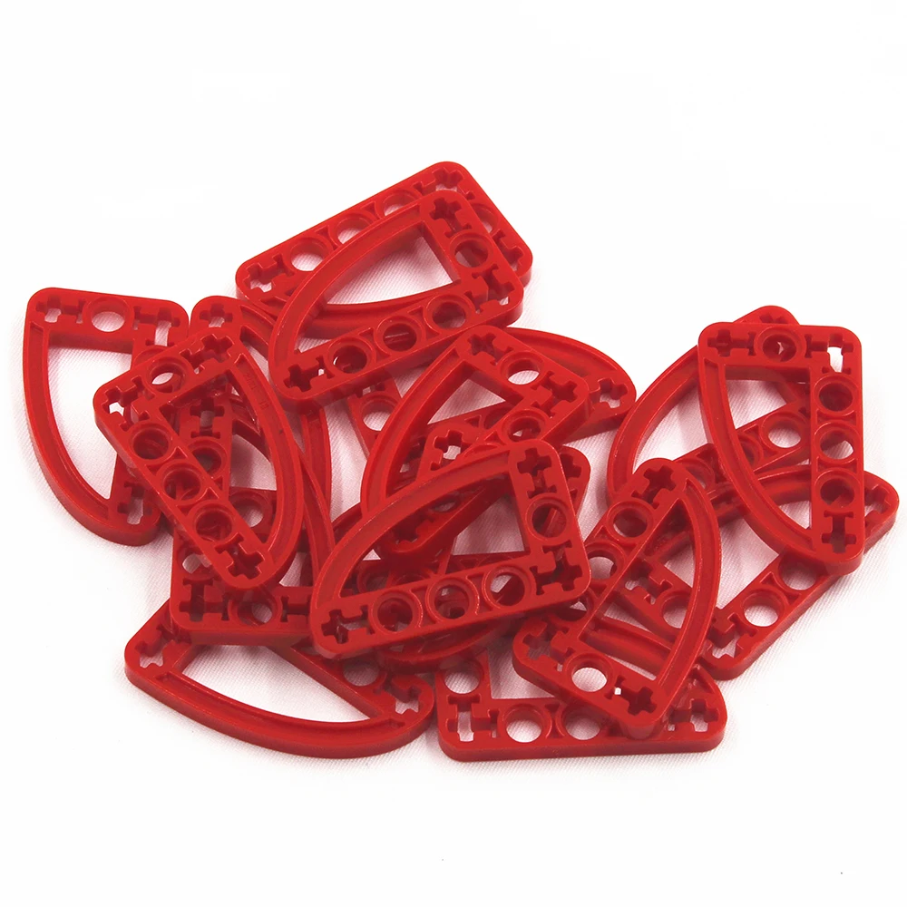 

Self-Locking Bricks -- MOC Building Blocks 20PCS HALFBEAM CURVE 3X5 compatible with Lego