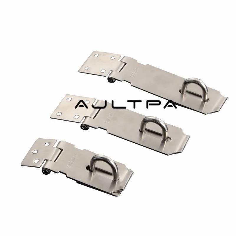 PROD 4001297546484 100Pcs High-quality Stainless Steel Hasp Padlock
Latches Door Lock Window Door Security Furniture Hardware
