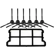 1x фильтр hepa против пыли+ 6x сбоку кисточки Комплект Для Ecovacs Deebot Deepoo CR130 плюс CR131 Ilife V7 робот-пылесос