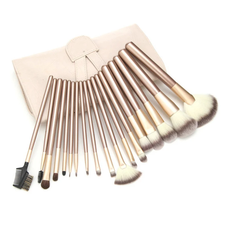 

18pcs Makeup Brush Set Tools Make-up Toiletry Kit Cosmetic Brushes Beauty Tools High Quality