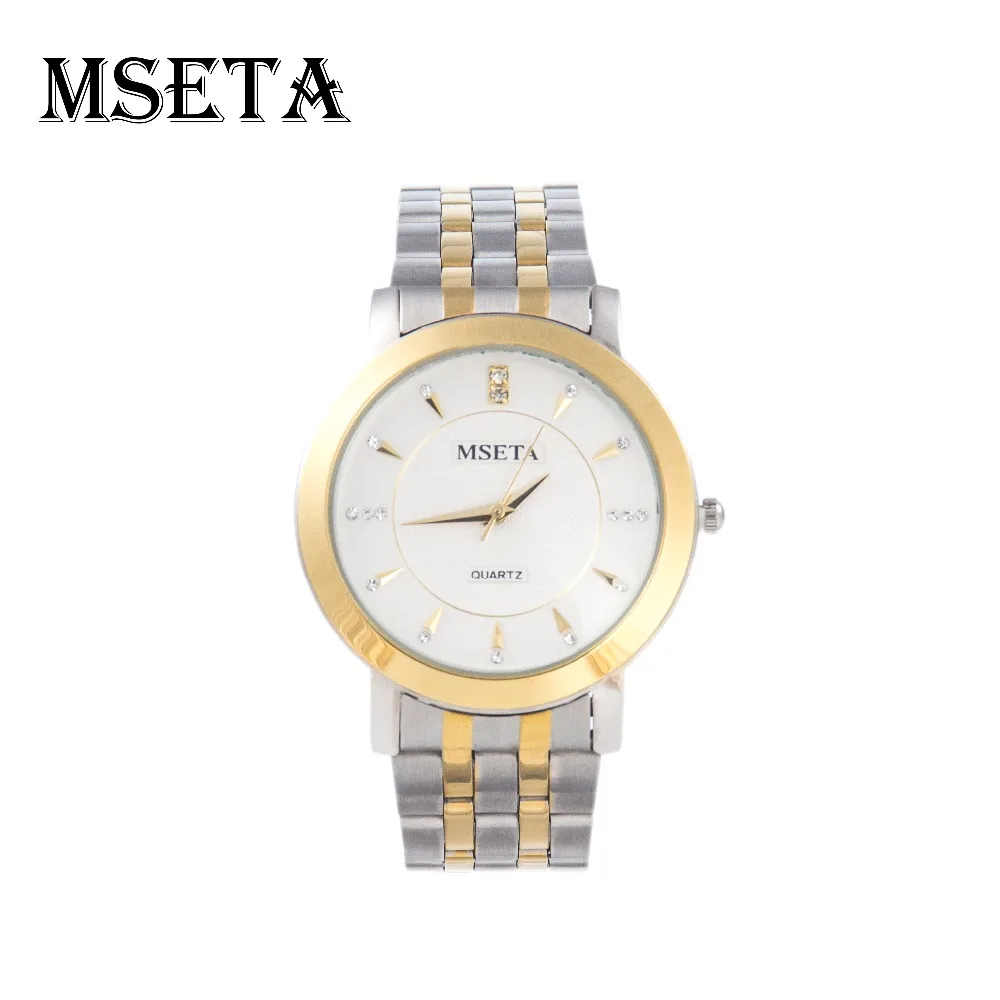 

MSETA Top Casual Man Quartz Watch Men Fashion Business Watches Full Steel Waterproof Male Clock Affordable Relogio Masculi 5009