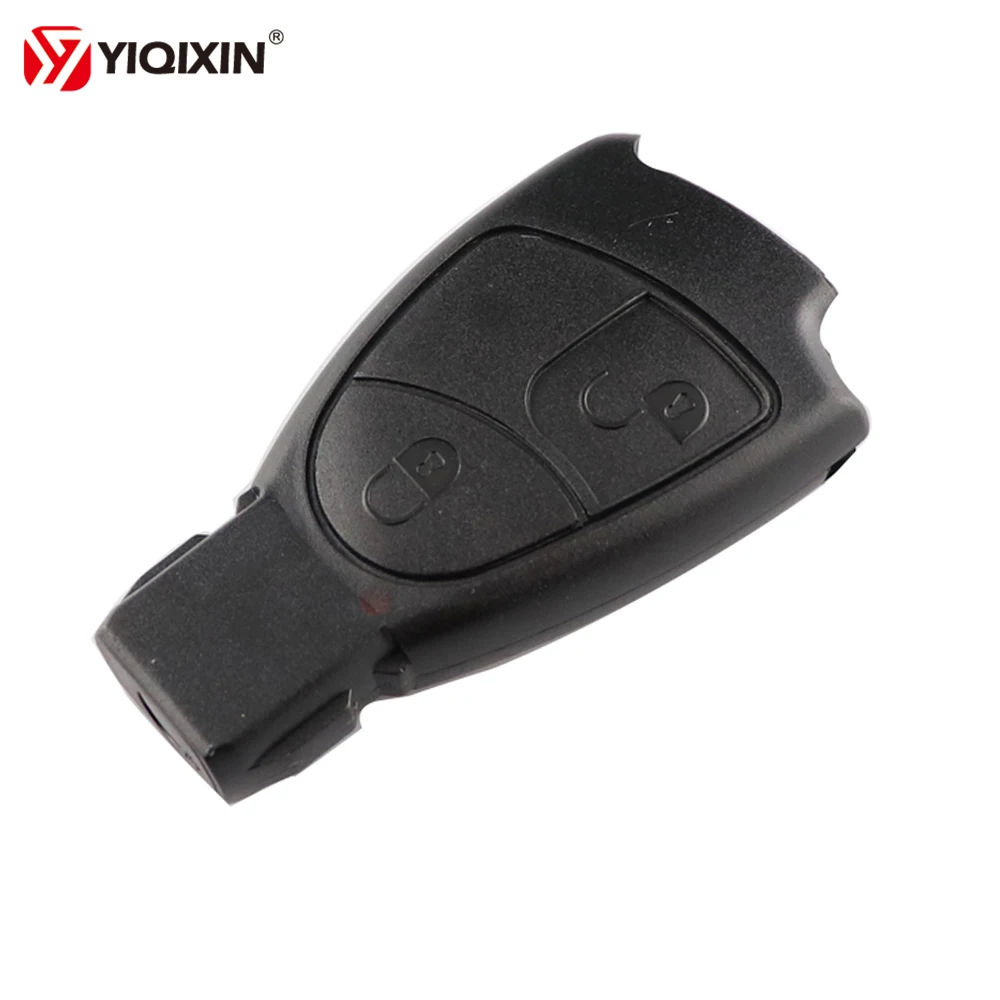 

YIQIXIN 2 Button Smart Key Case Replacement Remote Key Shell For Mercedes Benz B C E ML S CLK CL 2B 2BT