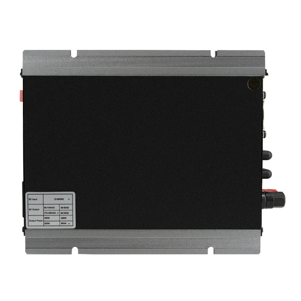 PowMr MPPT функция 600 Вт на сетке галстук инвертор 36VDC(22-60VDC) 72 ячейки 110VAC или 220VAC Выход Чистая синусоида Инвертор с вентилятором