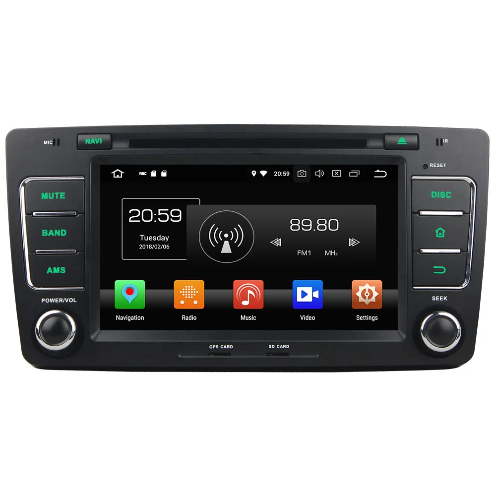 GPS Navi 4GB RAM 32GB ROM Android 8 0 Octa Core 2 din 4G LTE car