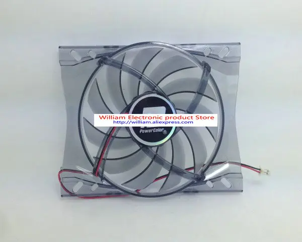 

New Original PowerColor HD6670 HD6750 HD5770 HD5750 graphics card fan leaves Power Logic PLA09215S12M