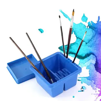 

Brush Washing Bucket Multifunction Wash Pen Barrel Brush Washer Art Supplies