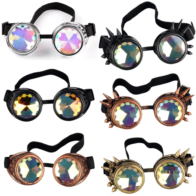 Fashion Gothic Steampunk Eyewear Goggles Cosplay Vintage Glasses Welding Men Women  2