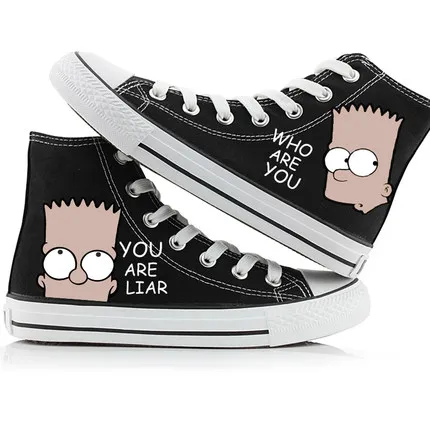 

Vulcanize Flats Summer Shoes Men Lace Up Unisex Canvas Shoes High Sneakers Man Size 35-44