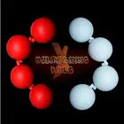 Free shipping X-Multiplying Balls (2 Sets,White or Red),Magic tricks,stage magic props,four balls to eight,Comedy