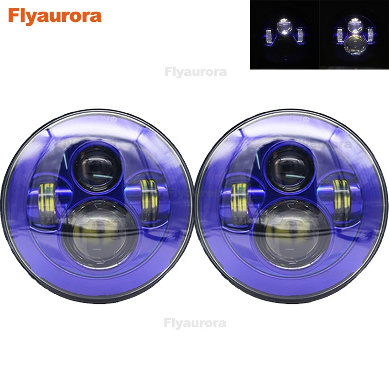 Flyaurora 2 X освещение Emarked 7 &quotвихревой светодиодный налобный фонарь комплект с