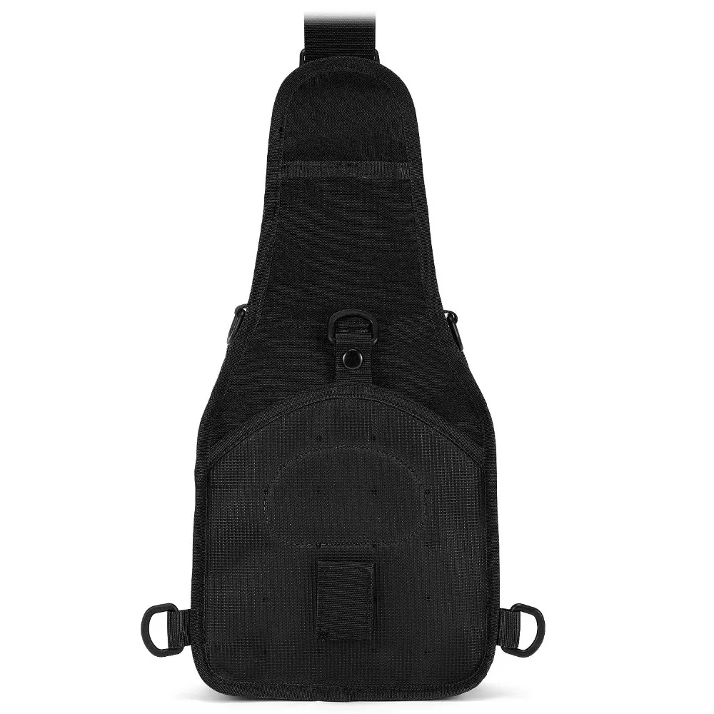 EDC Molle Sling Bag военный рюкзак на плечо 600D открытый тактический Мужской рюкзак через плечо мужская сумочка